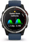 Garmin quatix 7 Amoled, Zwart (Blauw)