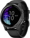 Garmin VENU Health Smartwatch - Amoled touchscreen - Stappenteller - 5 dagen batterij - Zwart/Gunmetal