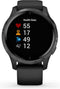 Garmin VENU Health Smartwatch - Amoled touchscreen - Stappenteller - 5 dagen batterij - Zwart/Gunmetal