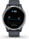 Garmin Venu Health - Smartwatch - Amoled touchscreen - Stappenteller - 5 dagen batterij - 43mm - Blue Granite