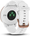Garmin vivomove HR, Sport, roségoud met witte polsband, S/M