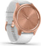 Garmin Vivomove Style - Hybride Smartwatch - Echte wijzers - Verborgen touchscreen - 40mm - Rose Gold/White