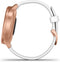 Garmin Vivomove Style - Hybride Smartwatch - Echte wijzers - Verborgen touchscreen - 40mm - Rose Gold/White
