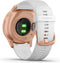 Garmin Vivomove Style - Hybride Smartwatch - Echte wijzers - Verborgen touchscreen - 40mm - Rose Gold/White