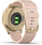 Garmin Vivomove Style - Hybride Smartwatch - Echte wijzers - Verborgen touchscreen - 40mm - Champagne/Dust Rose