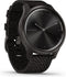 Garmin Vivomove Style - Hybride Smartwatch - Echte wijzers - Verborgen touchscreen - 40mm - Gunmetal/Dark Grey