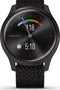 Garmin Vivomove Style - Hybride Smartwatch - Echte wijzers - Verborgen touchscreen - 40mm - Gunmetal/Dark Grey