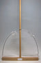 Garnalennet 40 cm wit net verpakt per 10