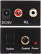 Garpex® Digitaal Optisch Naar Analoog Audio Converter - Coaxiaal - SPDIF - DAC - D2A - Digitaal Optisch Coaxiaal naar Analoog RCA Audio Converter