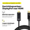Garpex® DisplayPort naar HDMI Kabel - 4K Ultra HD - 3 meter