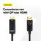 Garpex® DisplayPort naar HDMI Kabel - 4K Ultra HD - 3 meter
