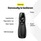 Garpex® Draadloze Presenter - Presentatie klikker - Wireless Presenter - Powerpoint afstandsbediening - Laser Pointer - Inclusief USB-C Adapter - Draadloos