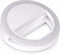 Garpex® Selfie Ringlamp Oplaadbaar - Opzetbare Selfie Light Ring - Wit