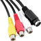 Garpex® VGA naar S-Video AV RCA TV Converter Kabel Adapter met Audiokabel