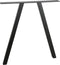 WOOOD Tablo 2-Standen Poot Vierkant 1 Stuk - Metaal - Zwart - 72x79x10