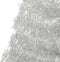 vidaXL - Kunstkerstboom - half - met - standaard - 150 - cm - PET - zilverkleurig