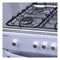 Gasfornuis Haeger GC-SW6.003C Roestvrij staal Wit (61 L)