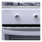Gasfornuis Haeger GC-SW6.003C Roestvrij staal Wit (61 L)