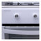 Gasfornuis Haeger GC-SW6.003C Roestvrij staal Wit (61 L)