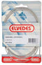 Gaskabel Elvedes universeel 1700mm / 2250mm verzinkt - zwart (op kaart)
