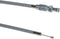 Gaskabel Elvedes Zundapp Grijs +15cm