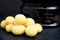 Gastronoma Elektrische Aardappelschiller - 85W - Aardappelschrapmachine met slacentrifuge - 18220001 - Zwart