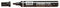 Pentel - Viltstift pentel n50 rond 1.5-3mm zwart | 12 stuks