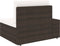 vidaXL - Tweezitsbank - sectioneel - poly - rattan - bruin