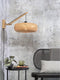 GOOD&MOJO Wandlamp Palawan - Bamboe - 55x40x45cm - Binnen Scandinavisch,Bohemian