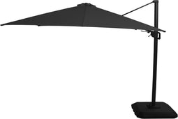 Hartman Shadowflex DL - Zweefparasol 300x300 cm - Kantelbaar - Royal Grey