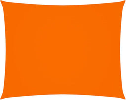 vidaXL - Zonnescherm - rechthoekig - 6x7 - m - oxford - stof - oranje