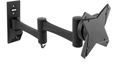 TooQ LP2323TN-B - Muurbeugel - Max. 23" - Zwart