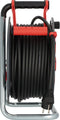 Brennenstuhl Professional 300 KU 4100 - Kabelhaspel 40m - 5 spatwaterdichte contactdozen - zwart