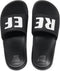 Reef Kids One Slide - Badslipper - Lichtgewicht en ecologisch - Zwart/Wit - Maat 31/32