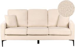 GAVLE - Driezitsbank - Beige - Bouclé