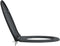 vidaXL - Snelsluit - Toiletbril - met - Soft - Close - Duroplast - in - Anthraciet