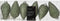 Denappel plastic d4.5h8 cm rsmrn 6st