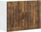vidaXL - Keukenwandkast - Lucca - bewerkt - hout - gerookt - eikenkleurig