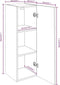 vidaXL - Tv-meubelen - 2 - st - 30,5x30x90 - cm - bewerkt - hout - grijs - sonoma - eiken