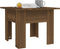 vidaXL - Salontafel - 55x55x42 - cm - spaanplaat - bruin - eikenkleur