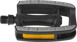 Gazelle Steady-c eco ant-slip pedaal 9/16 set kunststof reflectie