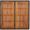 vidaXL - Tuintafel - met - houten - blad - 90x90x75 - cm - poly - rattan - zwart