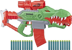 NERF Dinosquad - Rex Rampage - Gemotoriseerde blaster - 20 darts