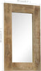 vidaXL - Spiegel - 50x80 - cm - massief - mangohout