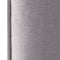 LIFA LIVING Halbank Barcelona - Modern - Velvet & Hout - Grijs - 101 x 42 x 45 cm