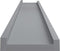 vidaXL - Fotoplanken - U-vormig - Grijs - 80x9x3 cm (2 stuks)