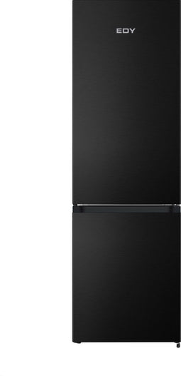 EDY EDHC8086 - Koel- Vriescombinatie - 269 Liter - Zwart - 180CM