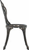 vidaXL - Bistrostoelen - 2 - st - gietaluminium - bronskleurig