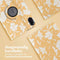 iMoshion Tablet Hoes Geschikt voor Honor Pad X9 - iMoshion 360° Draaibare Design Bookcase 2.0 - Meerkleurig /Yellow Flowers
