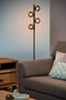 Lucide TYCHO - Vloerlamp - 4xG9 - 154 cm - Zwart